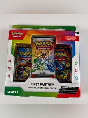 Pokémon TCG First Partner Illustration Collection Series 1 New Sealed